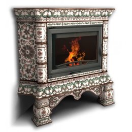 Каминная облицовка КимрПечь Кострома угловая Ноябрь